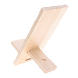 She Is Clothed with Strength and Dignity Wooden Phone Stand