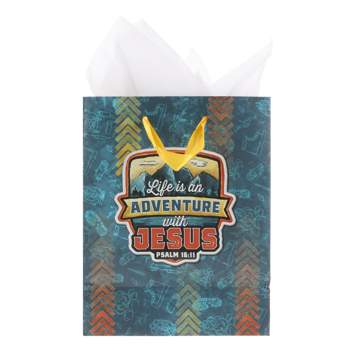 Life Is an Adventure with Jesus Medium Gift Bag with Gift Tag