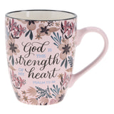 God Is the Strength of My Heart Ceramic Mug