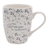 His Grace Is Sufficient Ceramic Mug