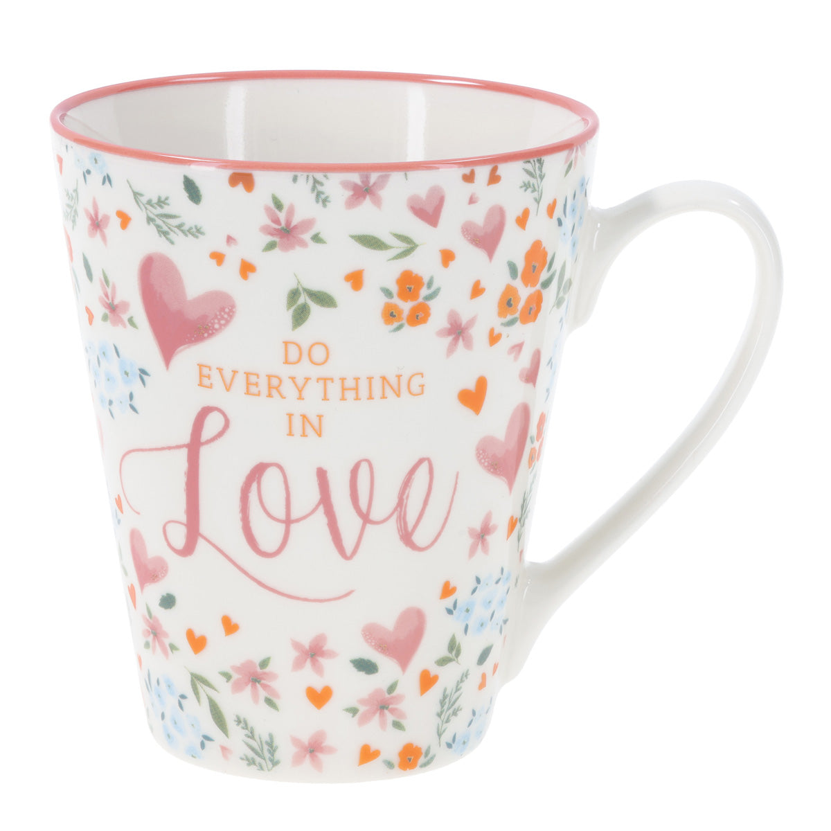Do Everything in Love Ceramic Mug