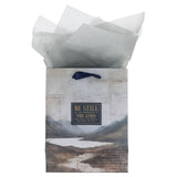 Be Still Medium Gift Bag with Gift Tag