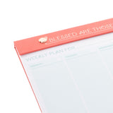 A4 Weekly Desk Planner - Blessed Are Those Who Trust in the Lord