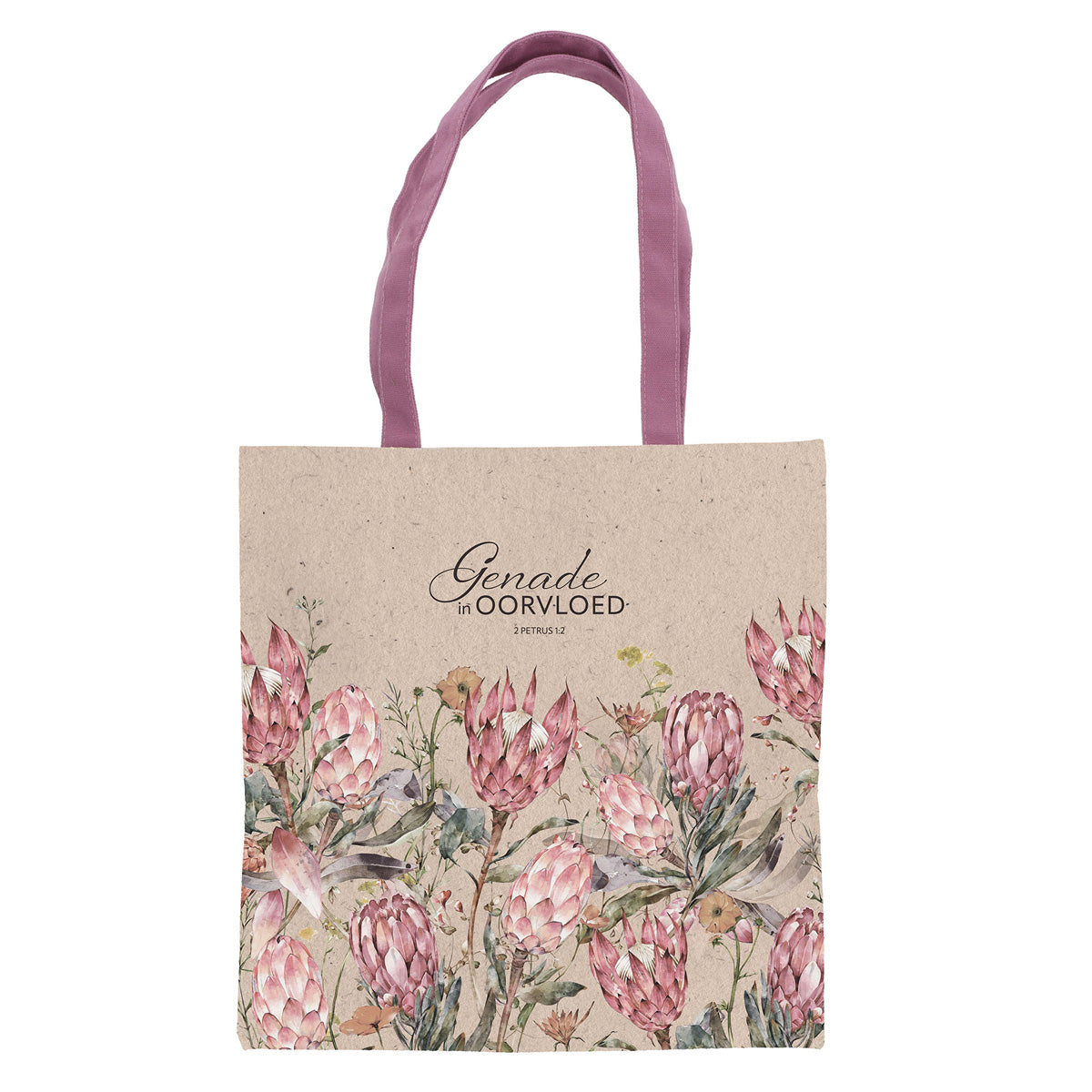 Genade in Oorvloed Afrikaans Canvas Tote Bag