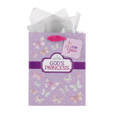 God's Princess Medium Gift Bag with Gift Tag