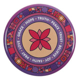 Joy Faith Pray Love Grace Hope Truth Peace Trust Believe Crossword Pocket Mirror