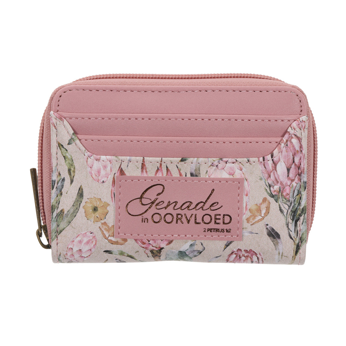 Genade in Oorvloed Afrikaans Faux Leather Woman's Wallet