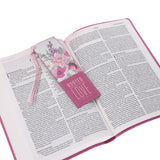 Rooted and Established in Love Faux Leather Bookmark