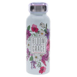 Bloom in His Grace Stainless Steel Water Bottle
