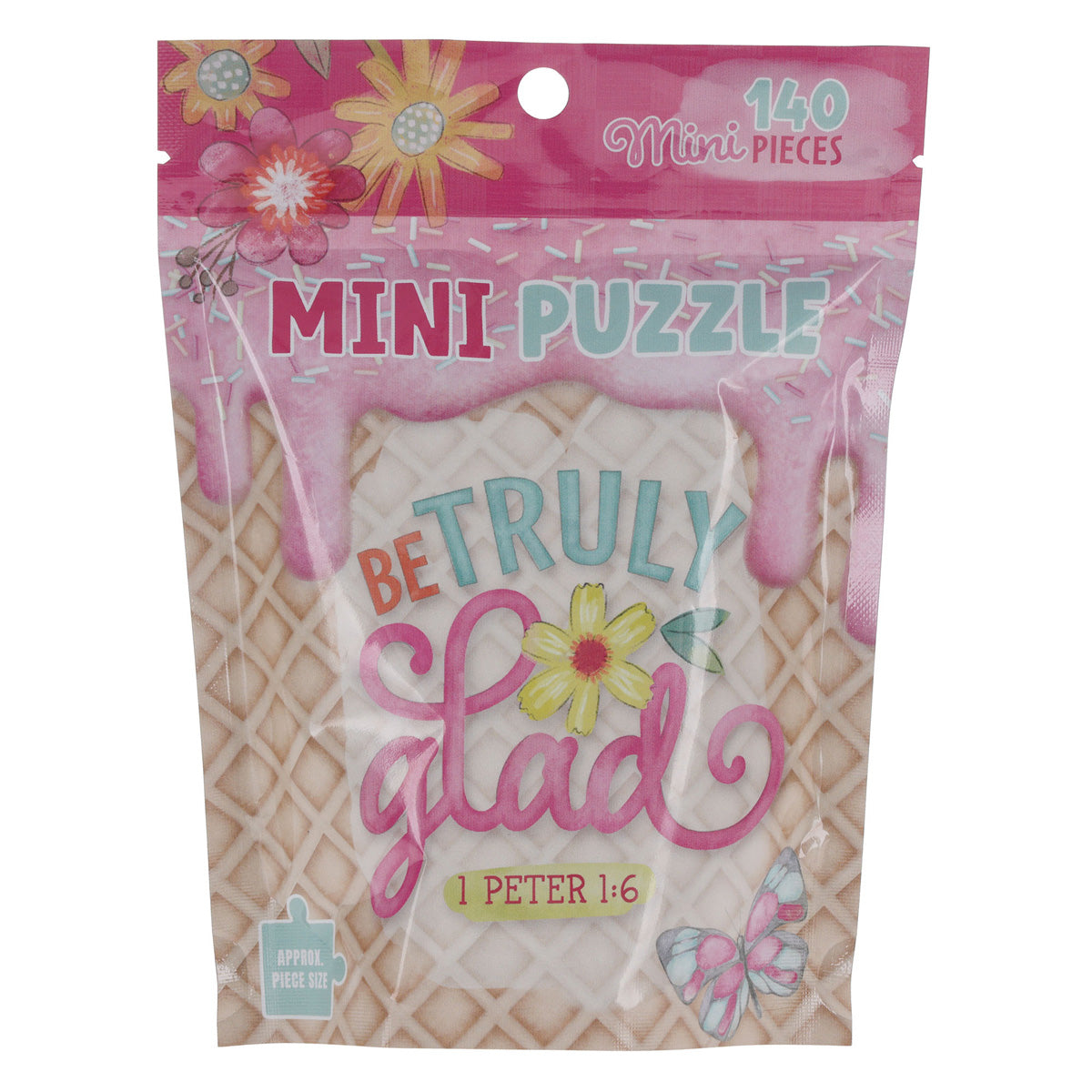 Be Truly Glad 140-Piece Cardboard Puzzle