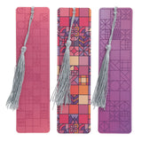 Crossword Three-Piece Bookmark with Tassel Set