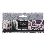 Veritas Four-Piece Metallic Acrylic Marker Set
