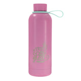 Be Truly Glad Stainless Steel Water Bottle with Decorative Sticker Sheet