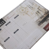 A3 Weekly Desk Planner - Firm and Secure