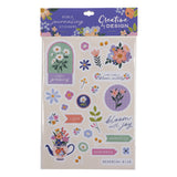 Bloom Wildly Three-Piece Journaling Stickers