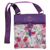 Bloom in His Grace Faux Leather Sling Bag