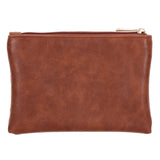 Goodness & Mercy Faux Leather Zipper Pouch