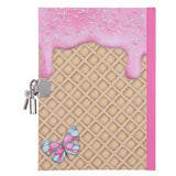 Let Joy Fill Your Day Hardcover Secret Diary with a Lock and Key