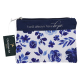 I Will Always Have Hope Canvas Zipper Pouch