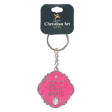 Daughter of the King of Kings Epoxy and Metal Key Ring