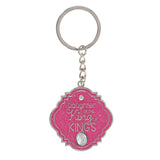 Daughter of the King of Kings Epoxy and Metal Key Ring