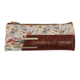 Goodness & Mercy Pen and Pencil Set with Faux Leather Pouch