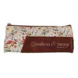 Goodness & Mercy Pen and Pencil Set with Faux Leather Pouch