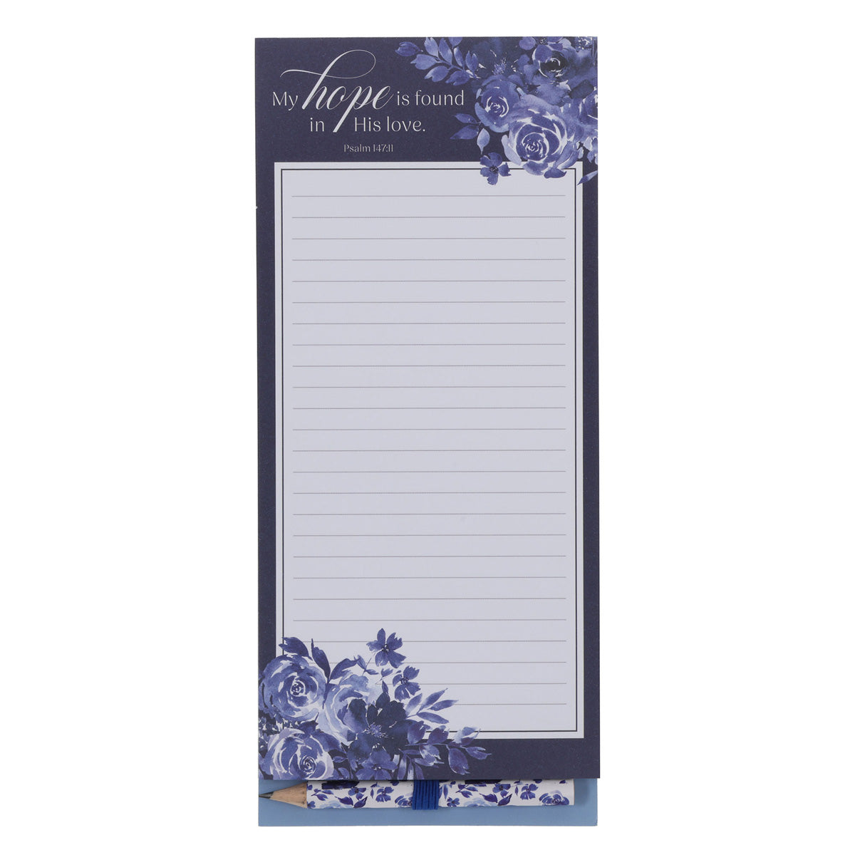 My Hope Is Found in His Love Magnetic Notepad with Pencil