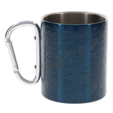 Travel Mug - Life Is an Adventure with Jesus (Stainless Steel, Blue, Camp Style)