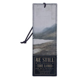 Be Still in the Presence of the Lord Faux Leather Bookmark