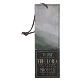 Trust in the Lord and Do Good Faux Leather Bookmark