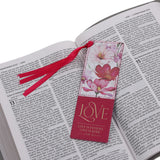 Love Is Patient, Love Is Kind Faux Leather Bookmark