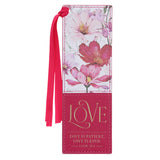 Love Is Patient, Love Is Kind Faux Leather Bookmark