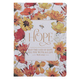 May the God of Hope Fill You with All Joy Notebook