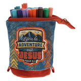 Life Is an Adventure with Jesus Pop Up Pencil Case