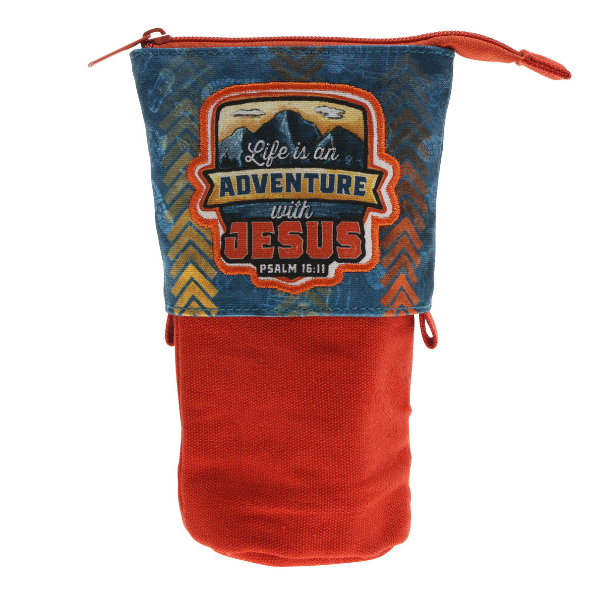 Life Is an Adventure with Jesus Pop Up Pencil Case