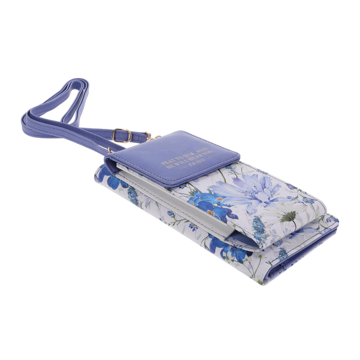 Pray to Him and He Will Hear You Faux Leather Woman's Wallet