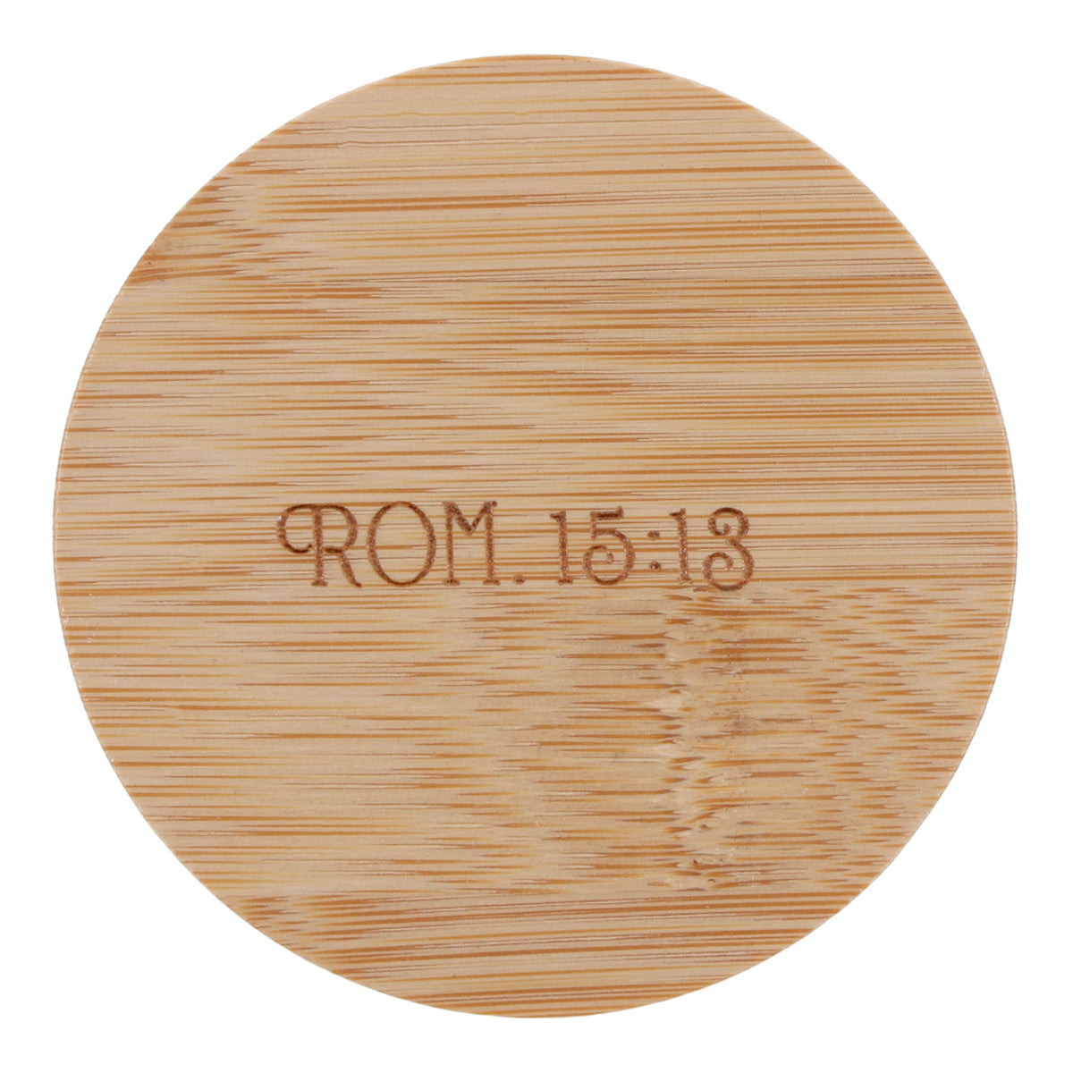 Hope, Fresh Lotus Blossom Scented Candle with Bamboo Lid