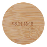 Hope, Fresh Lotus Blossom Scented Candle with Bamboo Lid