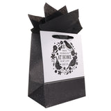 Make Yourself at Home in My Love Large Portrait Gift Bag with Card