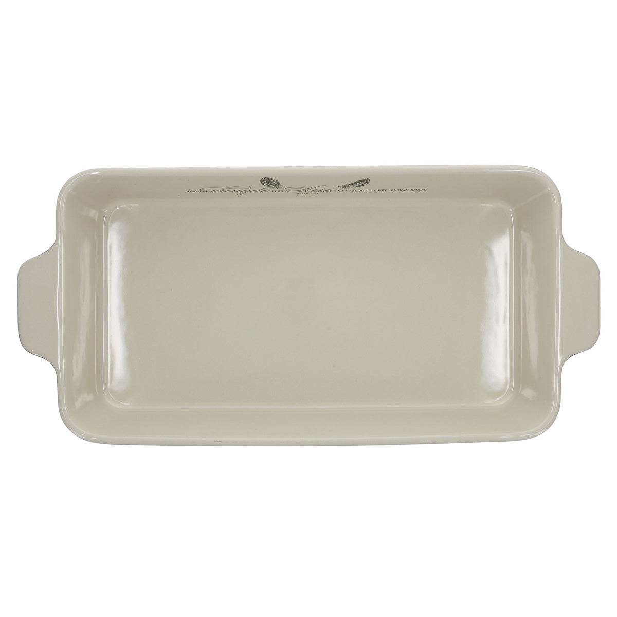 Vind Jou Vreugde in die Here Afrikaans Ceramic Oven Dish