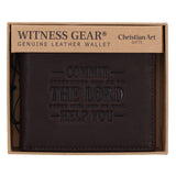 Commit Everything You Do to the Lord Genuine Leather Wallet