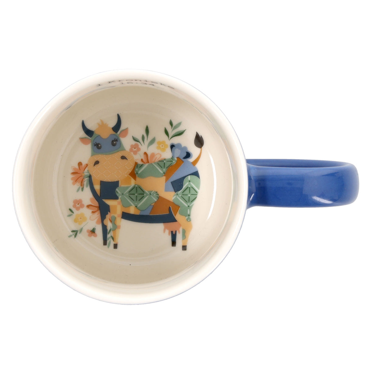 Loof die Here Want Hy Is Goed Afrikaans Blue Ceramic Mug