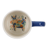 Loof die Here Want Hy Is Goed Afrikaans Blue Ceramic Mug