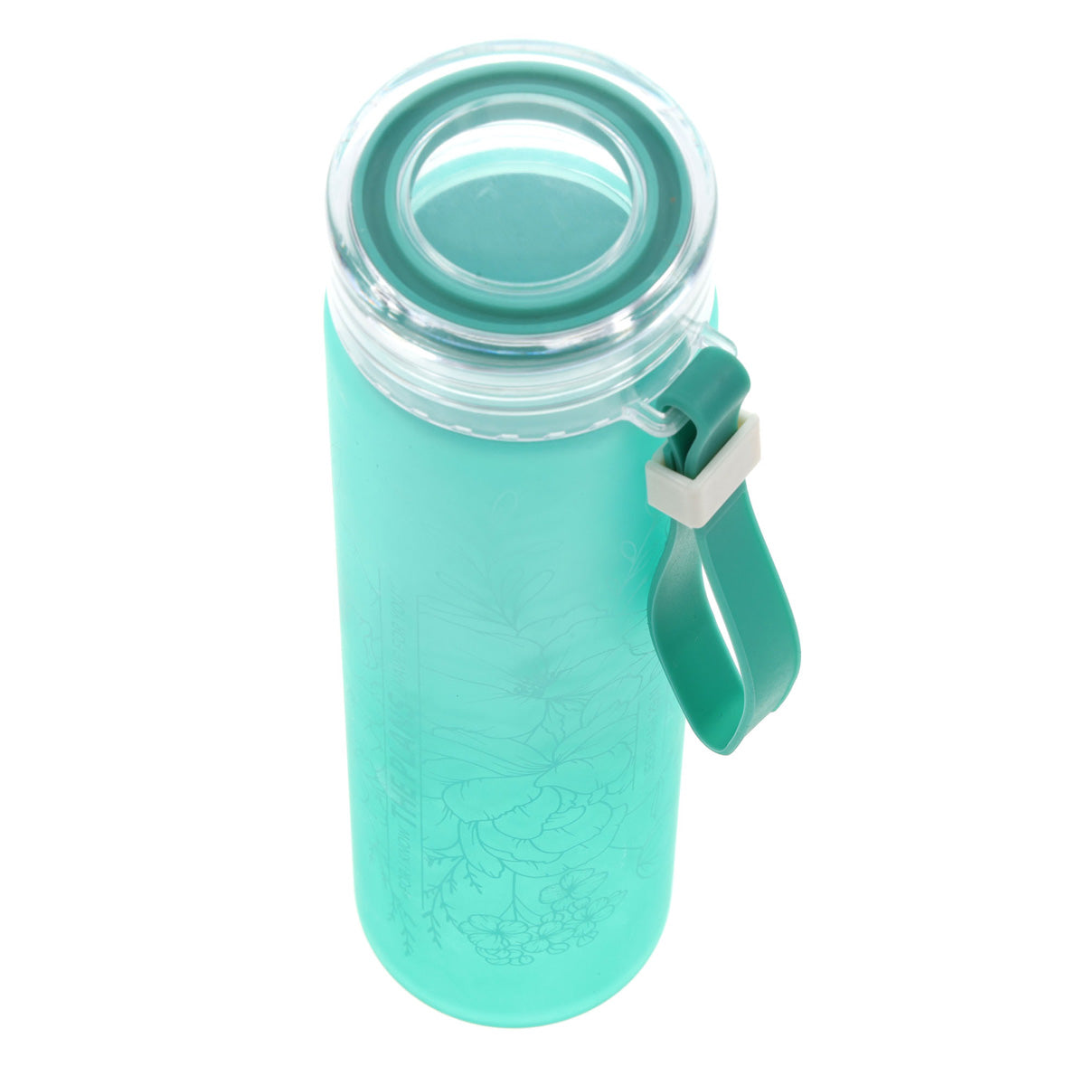 For I Know the Plans I Have for You Frosted Glass Water Bottle