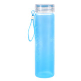 I Can Do All Things Through Christ Frosted Glass Water Bottle