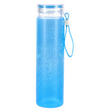 I Can Do All Things Through Christ Frosted Glass Water Bottle