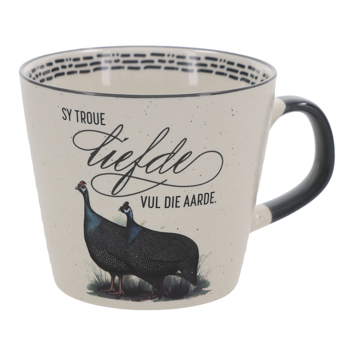 Sy Troue Liefde Vul die Aarde Afrikaans Ceramic Mug