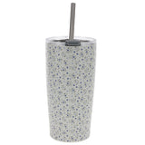 Loof die Here Want Hy Is Goed Afrikaans Stainless Steel Travel Mug with Straw
