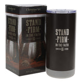 Stand Firm in the Faith Stainless Steel Travel Mug